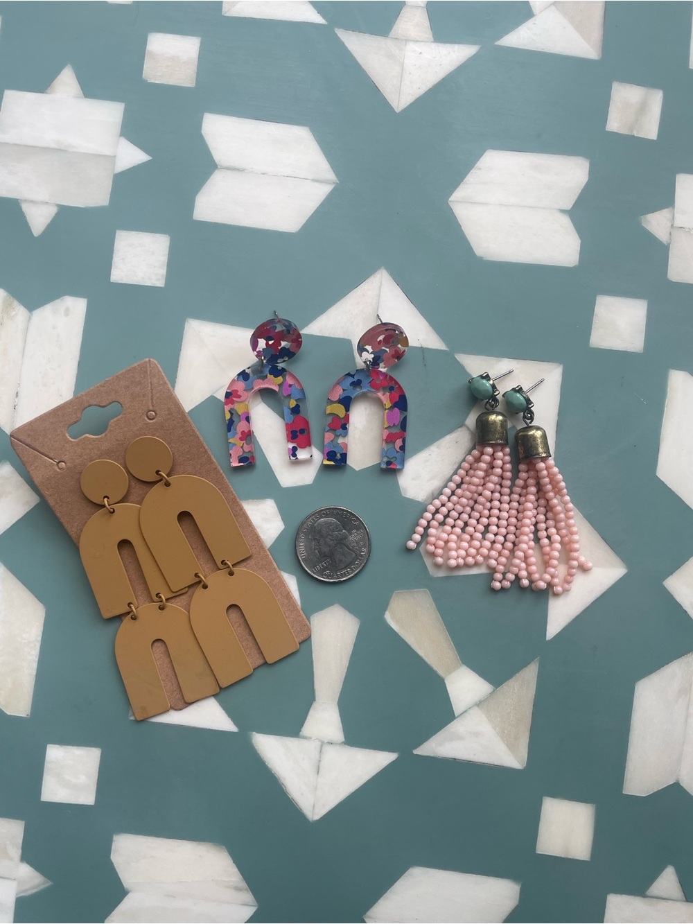 Summer set of Earring (3) - lightweight and colorful